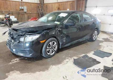 2018 Honda Civic Lx z USA, uszkodzony, nr VIN 2HGFC2F59JH504187